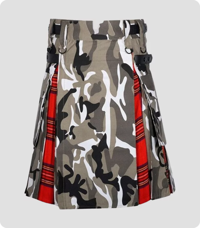 Arban Camo Royal Stewart Hybrid Kilt