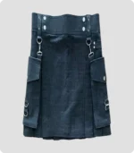 Beautiful Black Denim kilt