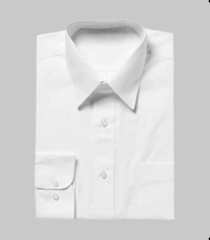 Beautiful Hand Made White Dress Shirt