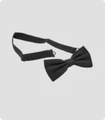 Black Pre-Tied Bow Tie