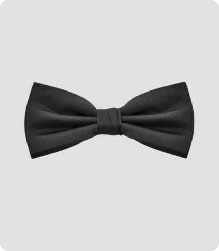 Black Pre-Tied Bow Tie