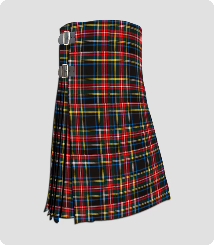 Black Stewart Tartan Kilt