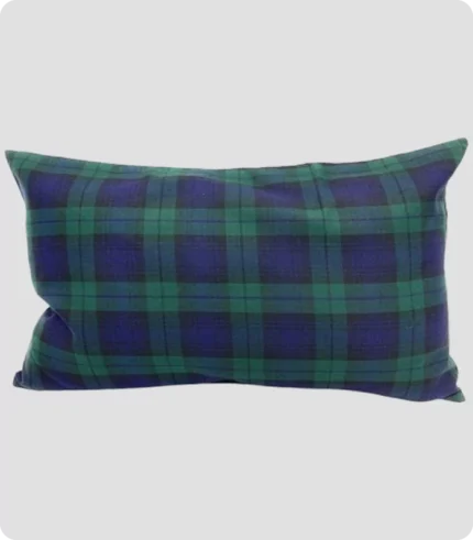 Black Watch Tartan Rectangular Cushion Cover