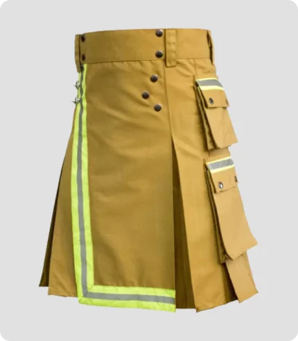 Brown Firefighter Kilt