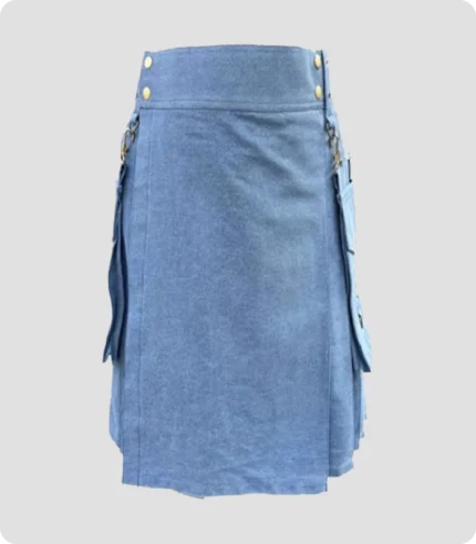 Buy Blue Denim Kilt