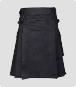 Buy Men Denim Utility Kilt