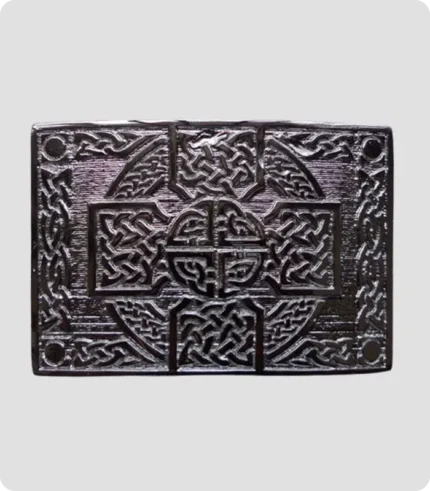 Celtic Cross Knot Kilt Belt Buckle