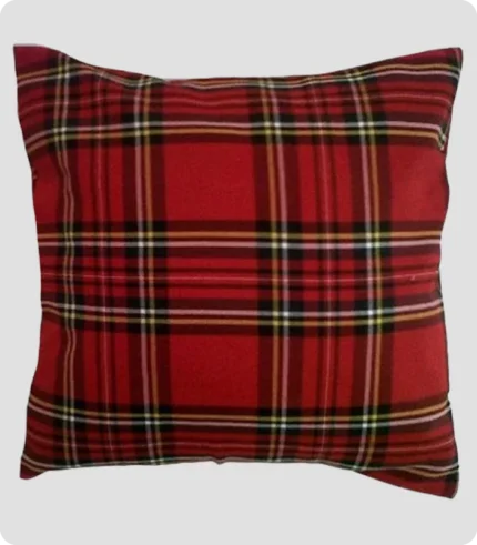 Custom Hand Made Royal Stewart Tartan Cushion cover