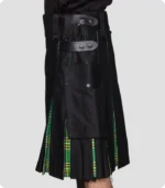 Custom Made Irish Hybird Kilt Side