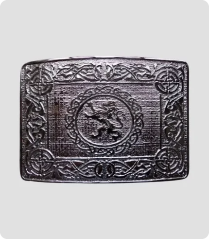 Custom Made Lion Rampant Kilt Belt Buckle