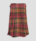 Custom Made Mac Donald Tartan Kilt Back