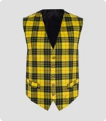 Custom Made Macleod Lewis Tartan Waistcoat