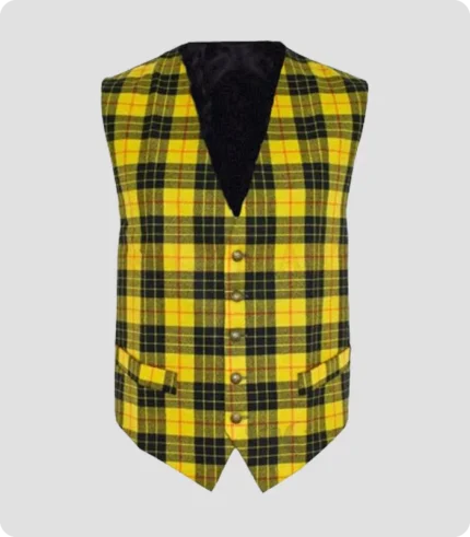 Custom Made Macleod Lewis Tartan Waistcoat