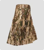 Custom Made Multicam Tactical Kilt Side