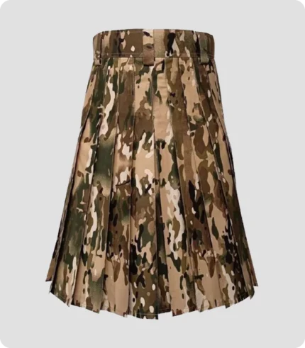 Custom Made Multicam Tactical Kilt back