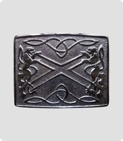 Custom Made Saltire Kilt Belt Buckle