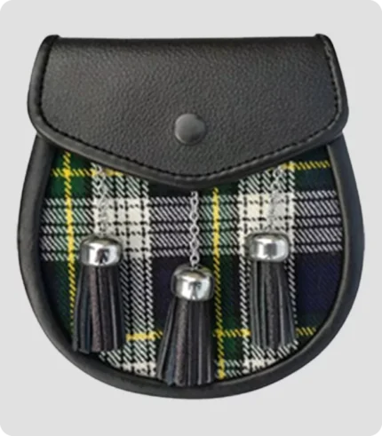 Custom Made Scottish Gordon Tartan Kilt Sporran