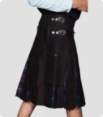 Custom Made Scottish Hybrid Kilt Side