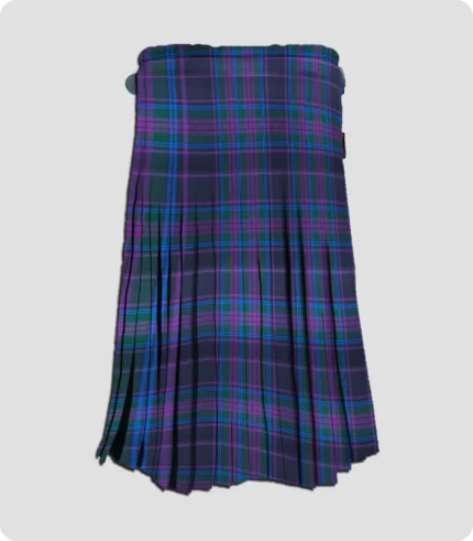 Custom Made Spirit Of Scotland Tartan Kilt Back