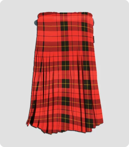 Custom Made Wallace Tartan Kilt Back