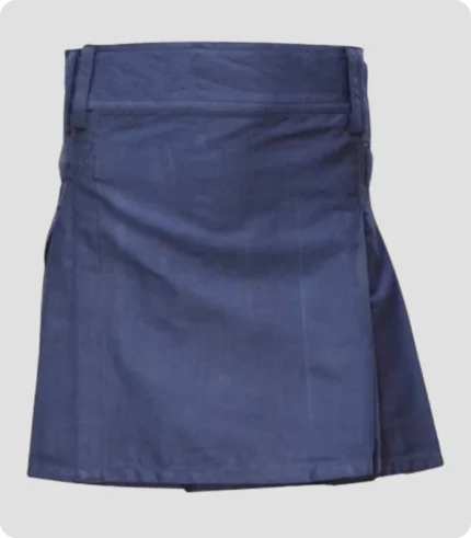 Dark Blue Women Utility Kilt