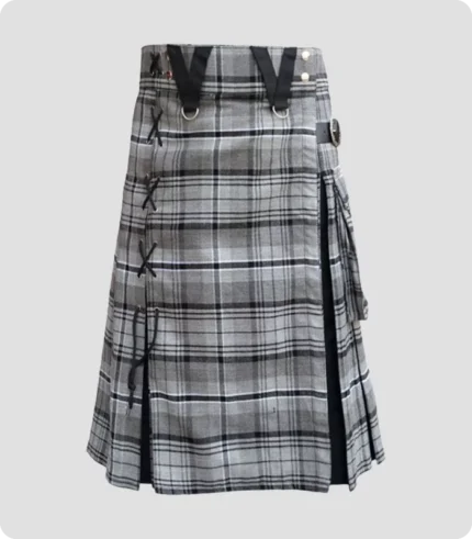 Grey Hamilton Modern Hybrid Kilt