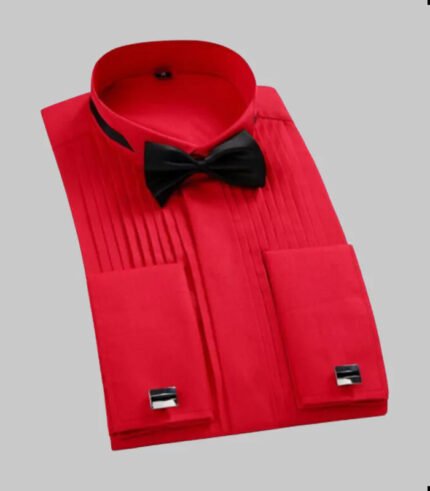 Hand Made Red Dress Shirt