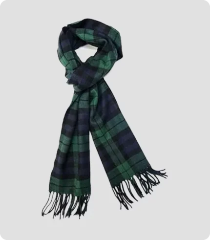 High Quality Black Watch Tartan Scarf