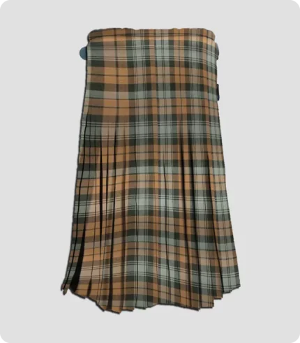 High Quality Blackwatch Weathered Tartan Kilt Back