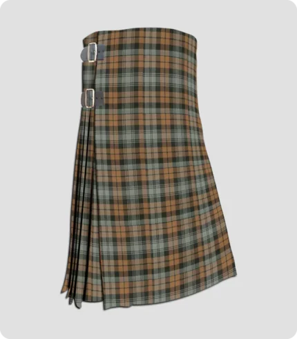 High Quality Blackwatch Weathered Tartan Kilt