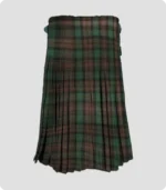 High Quality Brown Watch Tartan Kilt Back