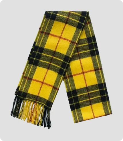 High Quality MacLeod of Lewis Lambswool Tartan Scarf