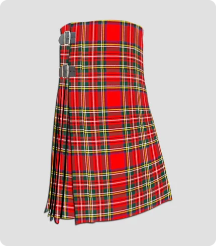 High Quality Royal Stewart Tartan Kilt