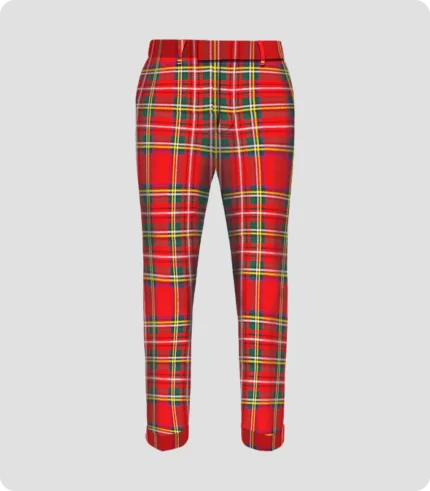 High Quality Royal Stewart Tartan Trouserv