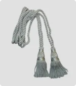 High Quality Scottish Silver Silk Bagpipe Cord