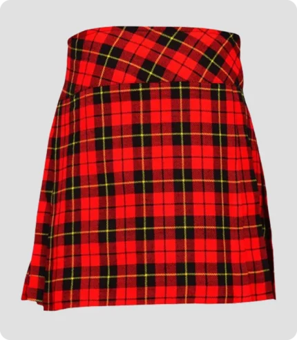 High Quality Stylish Wallace Tartan Kilt Back