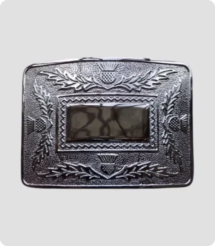 High Quality Thistle Kilt Belt Buckle