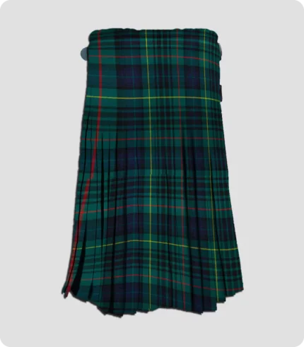 Hunting Stewart Tartan Kilt Back