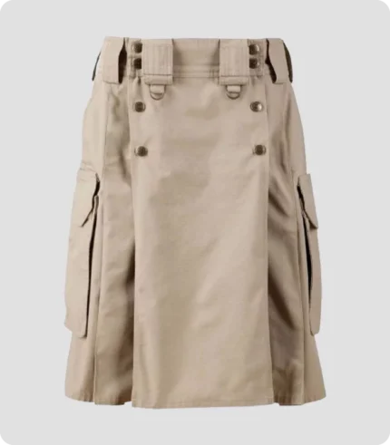 Khaki Combat Utility Kilt