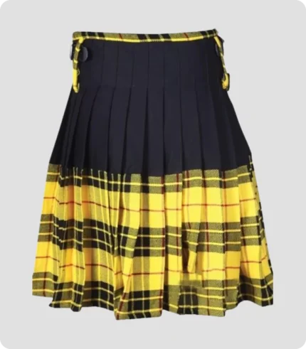 Macleod of Lewis Box Pleated Hybrid Kilt Back