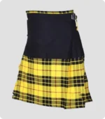 Macleod of Lewis Box Pleated Hybrid Kilt Side