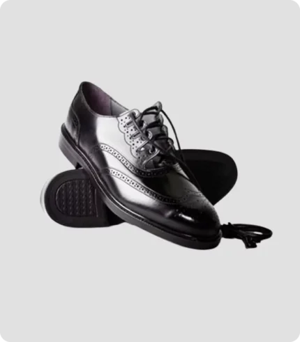 Men’s Leather Black Ghillie Brogues