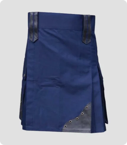 Modern Blue Utility Kilt