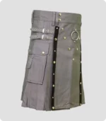 Modern Grey Utility Kilt