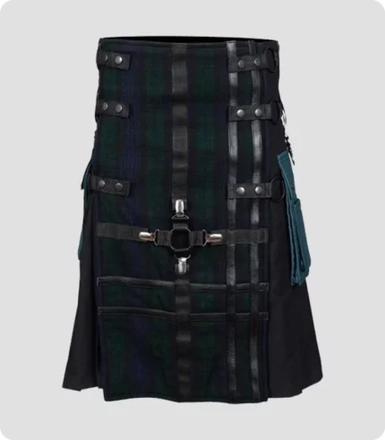 New Black Watch Hybrid Tartan Kilt