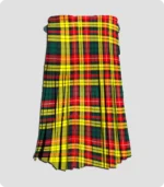 Premium Quality Buchanan Tartan Kilt Back