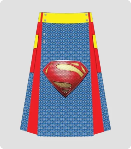 Premium Quality Superman Hybrid Kilt