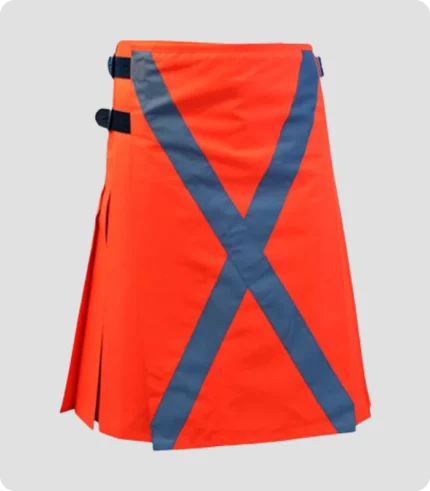 Stylish Red Firefighter kilt