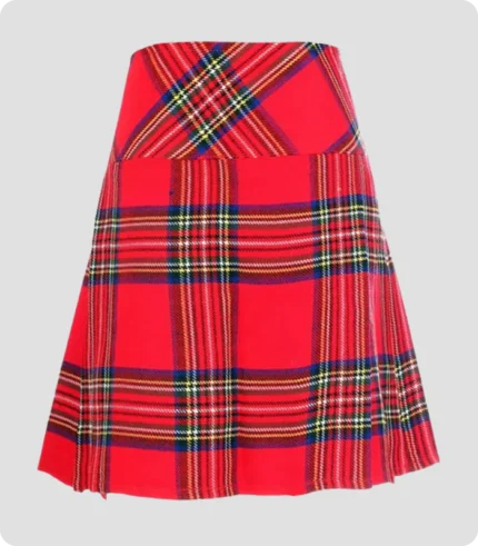 Royal Stewart Women Tartan Kilt Back