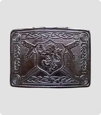 Saltire Lion Rampant Belt Buckle